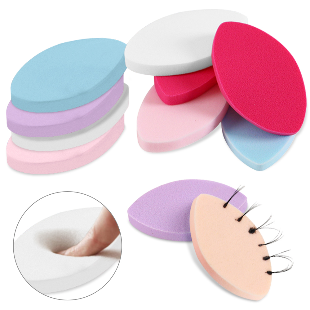 Eyelash Extension Guide - 100pcs ฟองน้ํานุ่มขนตาปลอม Pads Eyelash Extensions อุปกรณ์