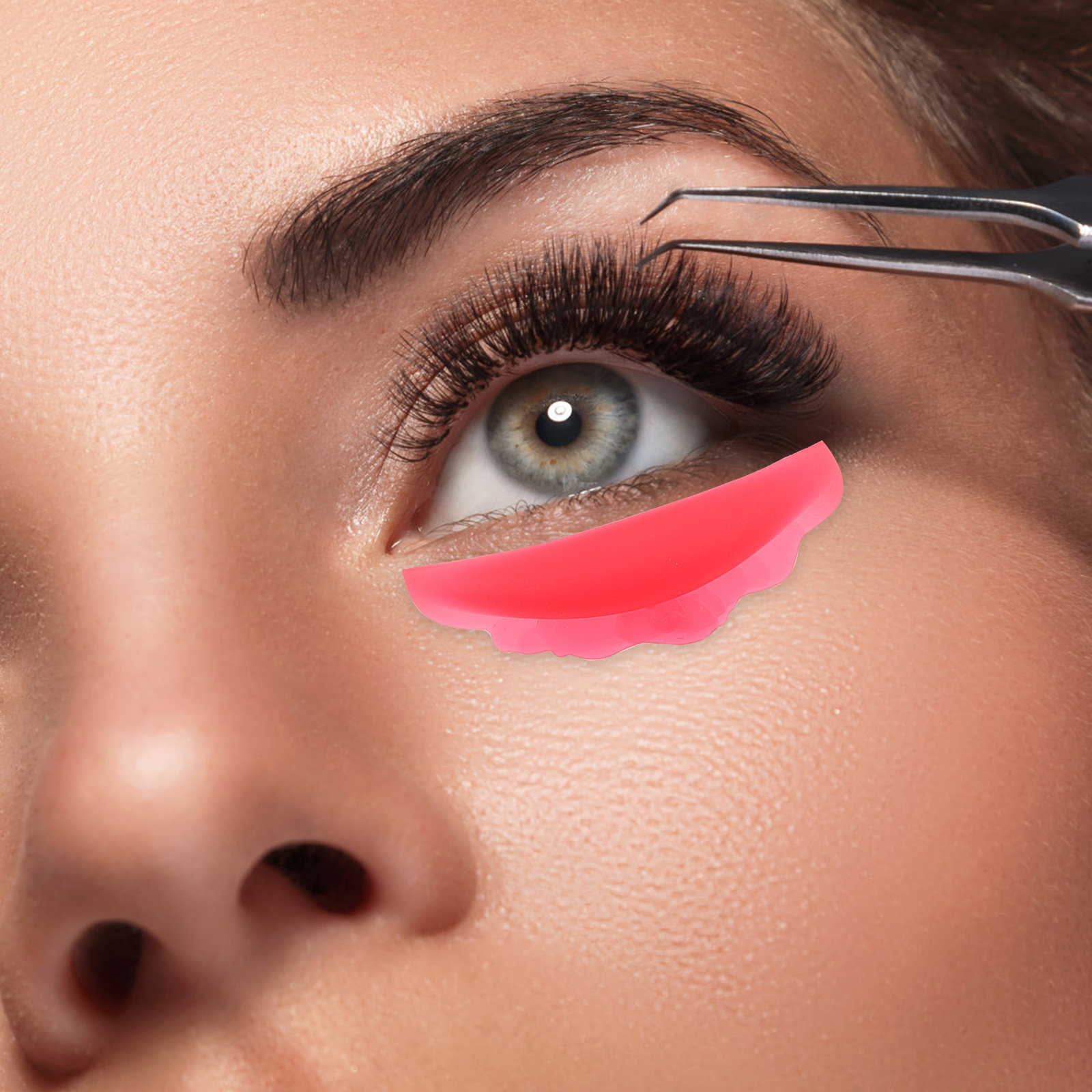 Eyelash Extension Is Safe - แผ่นซิลิโคนยกขนตาคุณภาพสูง 8 คู่ สำหรับการดัดขนตาและต่อขนตา ปลอดภัย อ่อนโยนต่อผิว