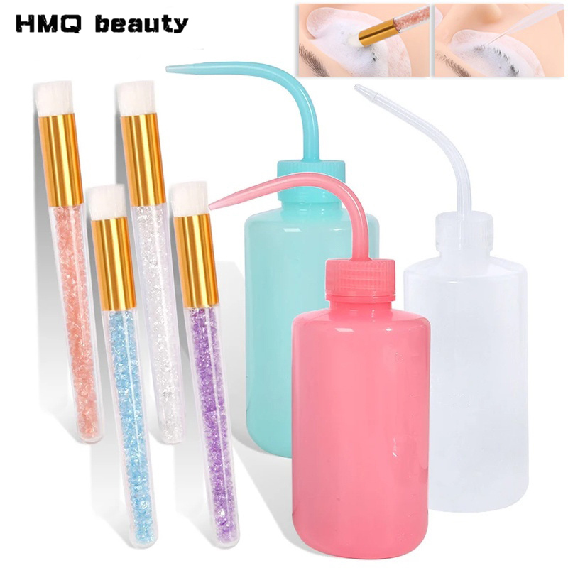 Eyelash Extension Wash Kit - ชุดทำความสะอาดขนตาปลอม แชมพูขนตา แปรงทำความสะอาด ขวดใส่ขนตา น้ำยาล้างคิ้ว ชุดทำความสะอาด