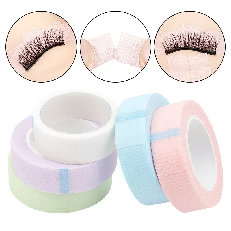 Tape Breathable Lash - เทปกาวผ้าไม่ทอระบายอากาศได้ 3 ชิ้น สำหรับต่อขนตา เทปกระดาษทางการแพทย์ สำหรับติดขนตาปลอม