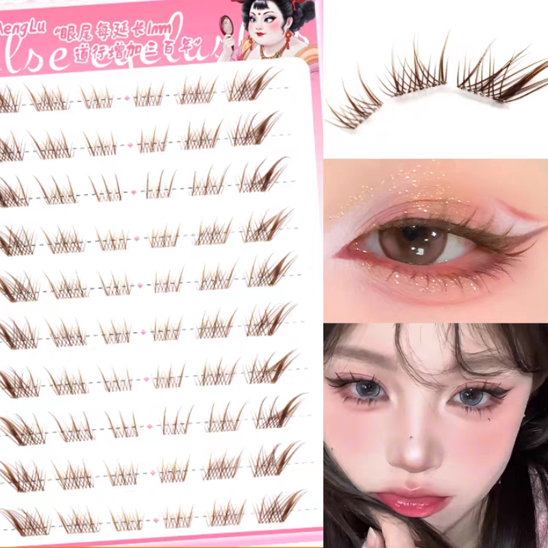 Eyelash Extension Douyin - ขนตาปลอมแบบไม่ใช้กาว ความจุเยอะ ขนตาธรรมชาติแบบดูอี้น ขนตาแบบติดเอง รุ่น Doll-eyed