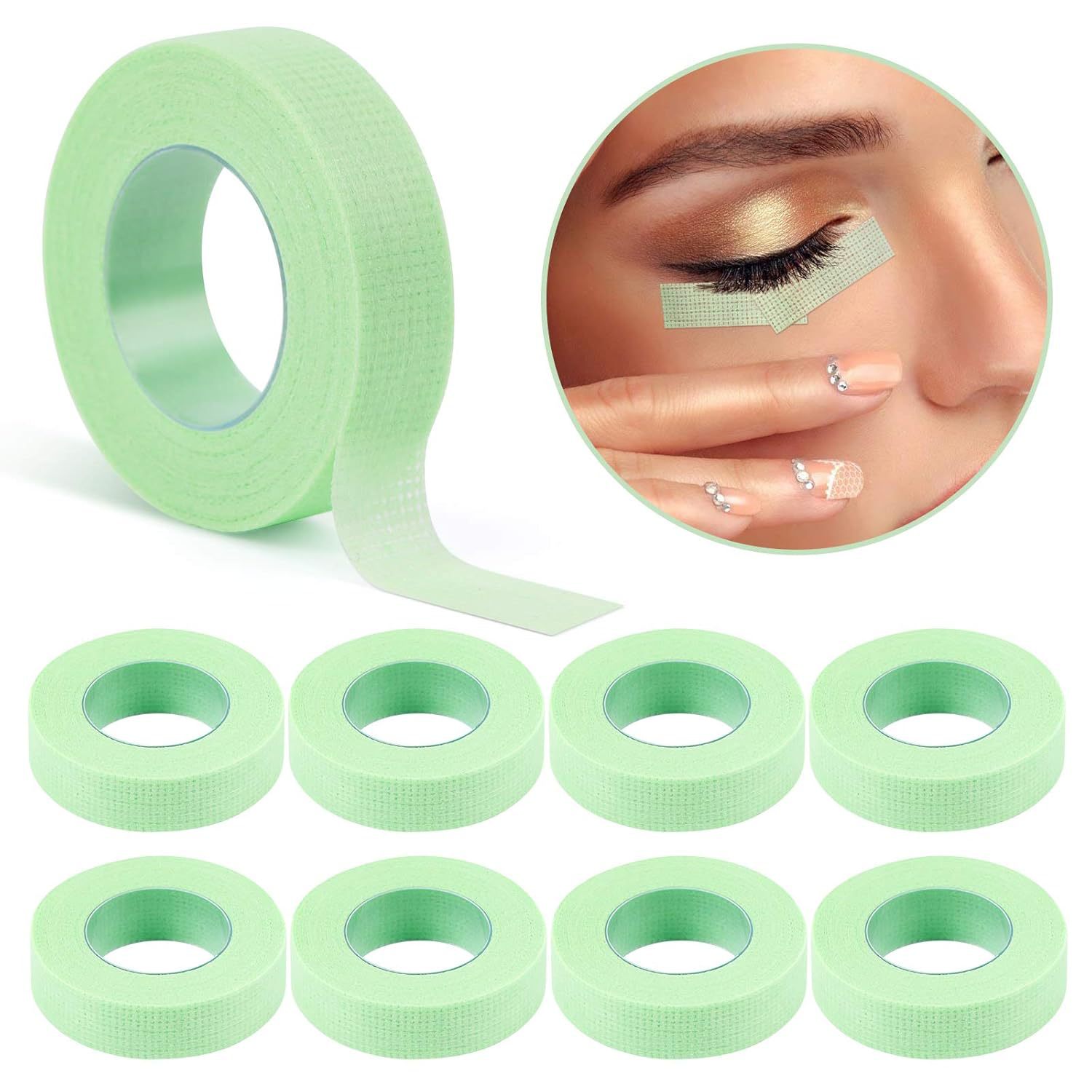 Lash Mapping Sticker - 1 ม้วน Eyelash EXTENSION Lint Breathable