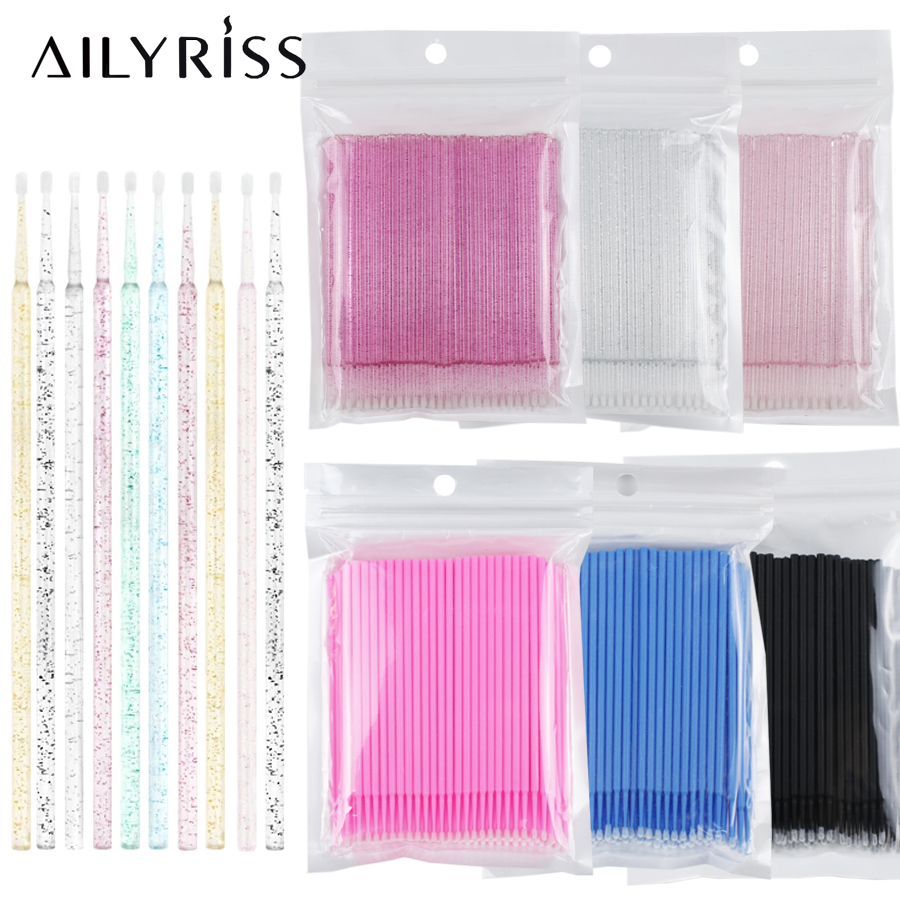 Micro Brush Applicator - 500 ชิ้น/ล็อต Disposable Applicator Micro แปรงสําหรับ