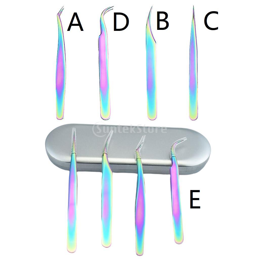 Isolation Tweezer Curved - แหนบตัดขนตาแบบมืออาชีพ ปลายตรงและปลายโค้ง สำหรับการแยกขนตาแบบวอลุ่ม