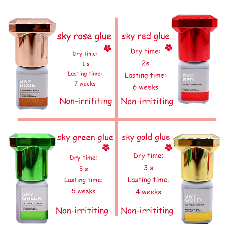 Eyelash Extension Korea Natural - สกายกلوสำหรับต่อขนตาของแท้จากเกาหลี 5 มล. สำหรับมืออาชีพ อ่อนโยน ไม่ระคายเคือง