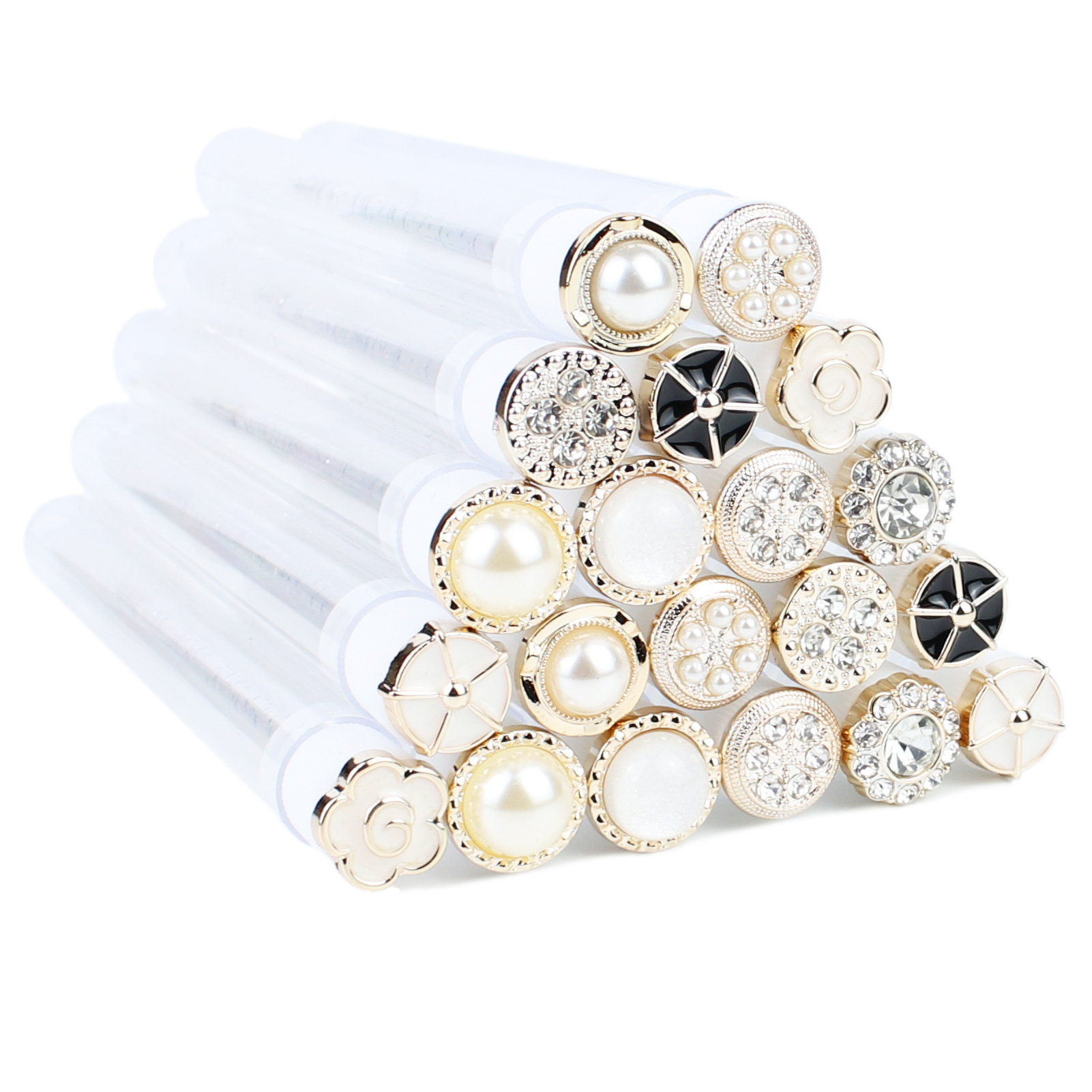 Micro Brush Applicator - มาสคาร่าหลอด 20pcs Reusable Lash Spoolies Pear