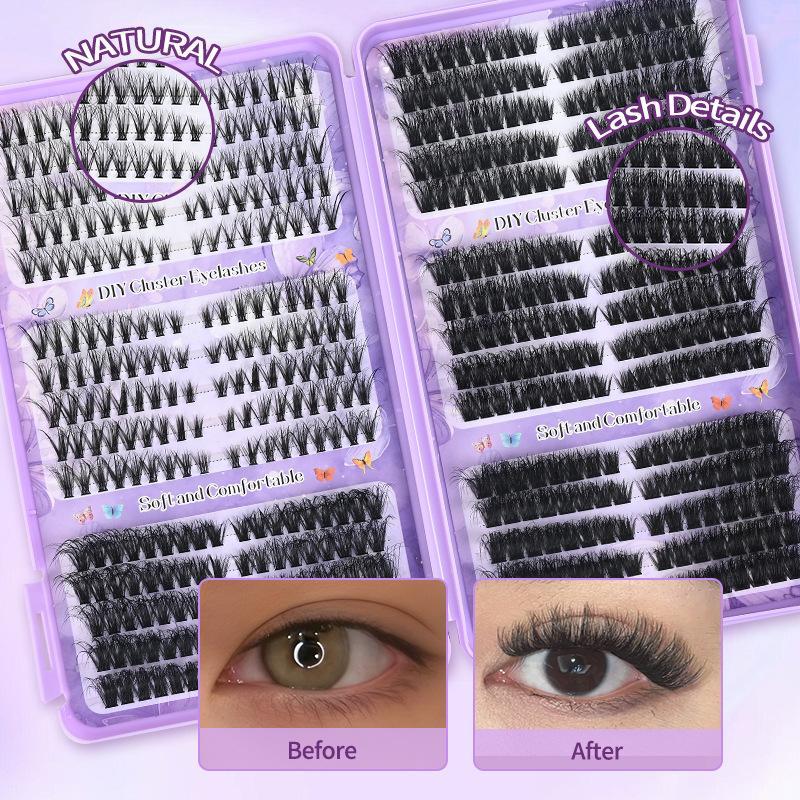 Eyelash Extension Single Lash - ขนตาปลอมแบบยุโรป 3 มิติ ฟู งอน หนา
