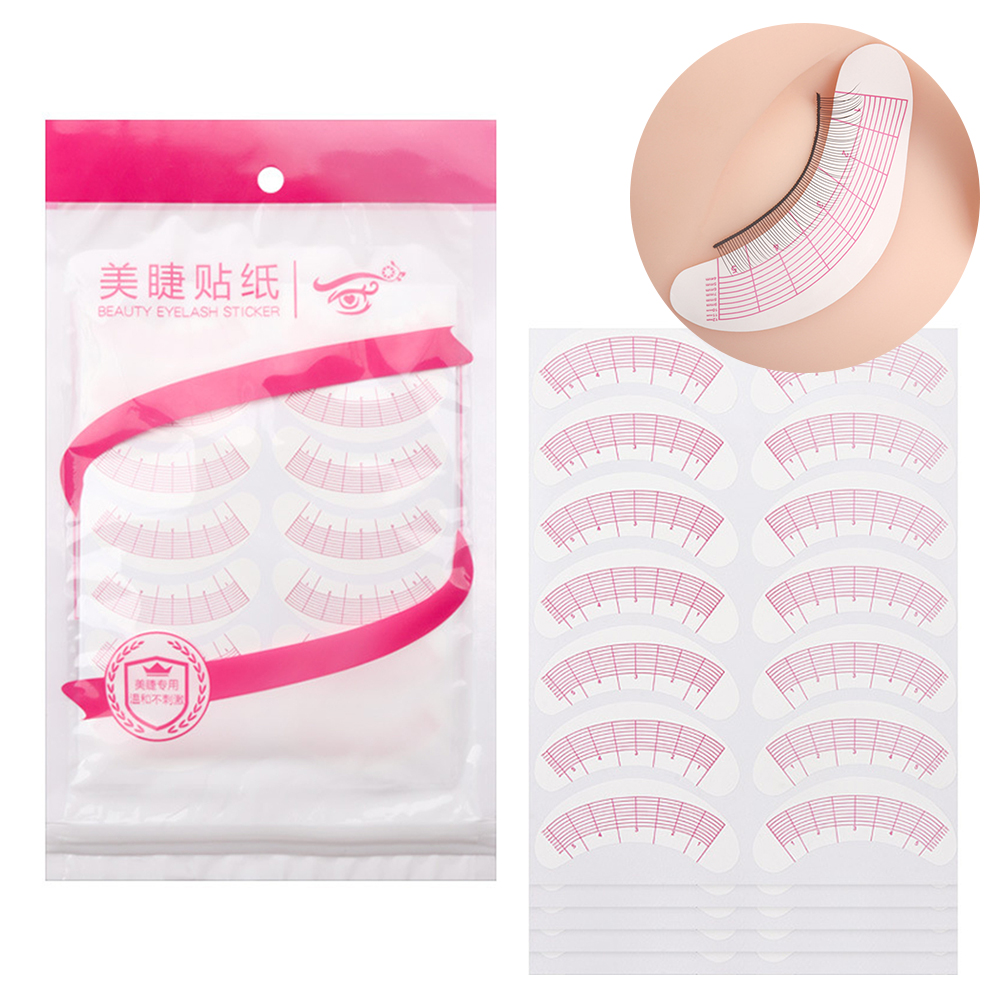 Lash Mapping Sticker - สติกเกอร์ทำแผนที่ขนตา70คู่อุปกรณ์ตัวต่อขนตาขนตาอุปกรณ์เสริมสำหรับฝึกทำแผนที่ขนตาสติกเกอร์ติดปลายขนตา