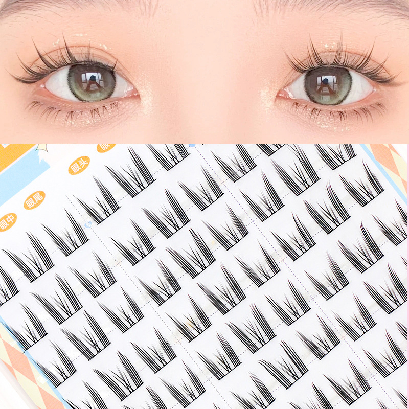 Eyelash Extension Douyin - 32 แถวขนตาหนังสือคุณภาพสูง Manga Lashes Cluster Lashes