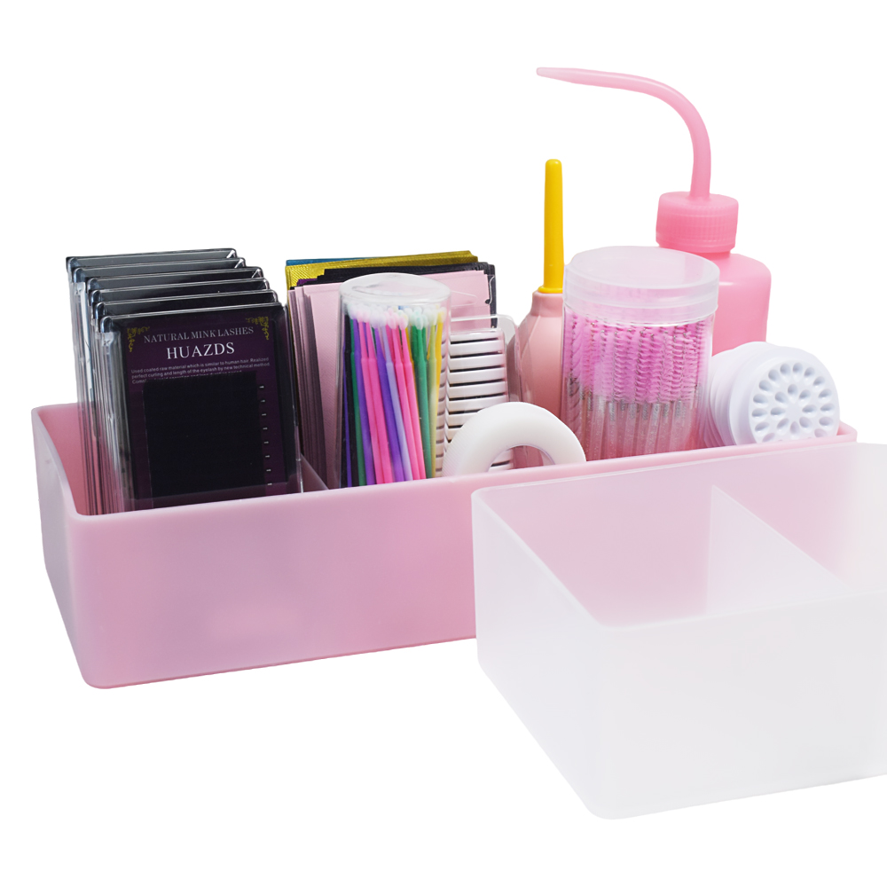Lash Tray Organizer - กล่องเก็บขนตาปลอมสำหรับจัดเครื่องมือจัดตัวต่อขนตาอุปกรณ์เสริมสำหรับ peralatan Rias