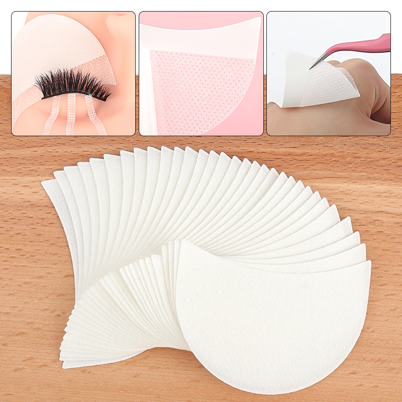 Lash Mapping Sticker - แผ่นปิดใต้ตาสำหรับอายแชโดว์ 30/50/100 ชิ้น แผ่นเจลปิดตาสำหรับต่อขนตาแบบใช้แล้วทิ้ง แผ่นป้องกันเครื่องสำอางสำหรับริมฝีปาก