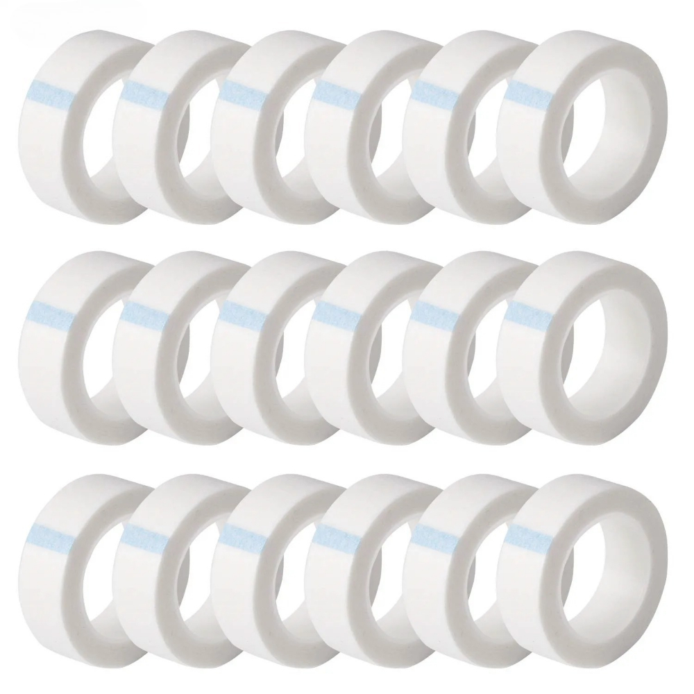 Tape Breathable Lash - เทปติดขนตาปลอมแบบม้วน 5/10/20/30/50 ม้วน เนื้อผ้าไม่ทอ ระบายอากาศได้ดี สำหรับติดขนตาปลอม