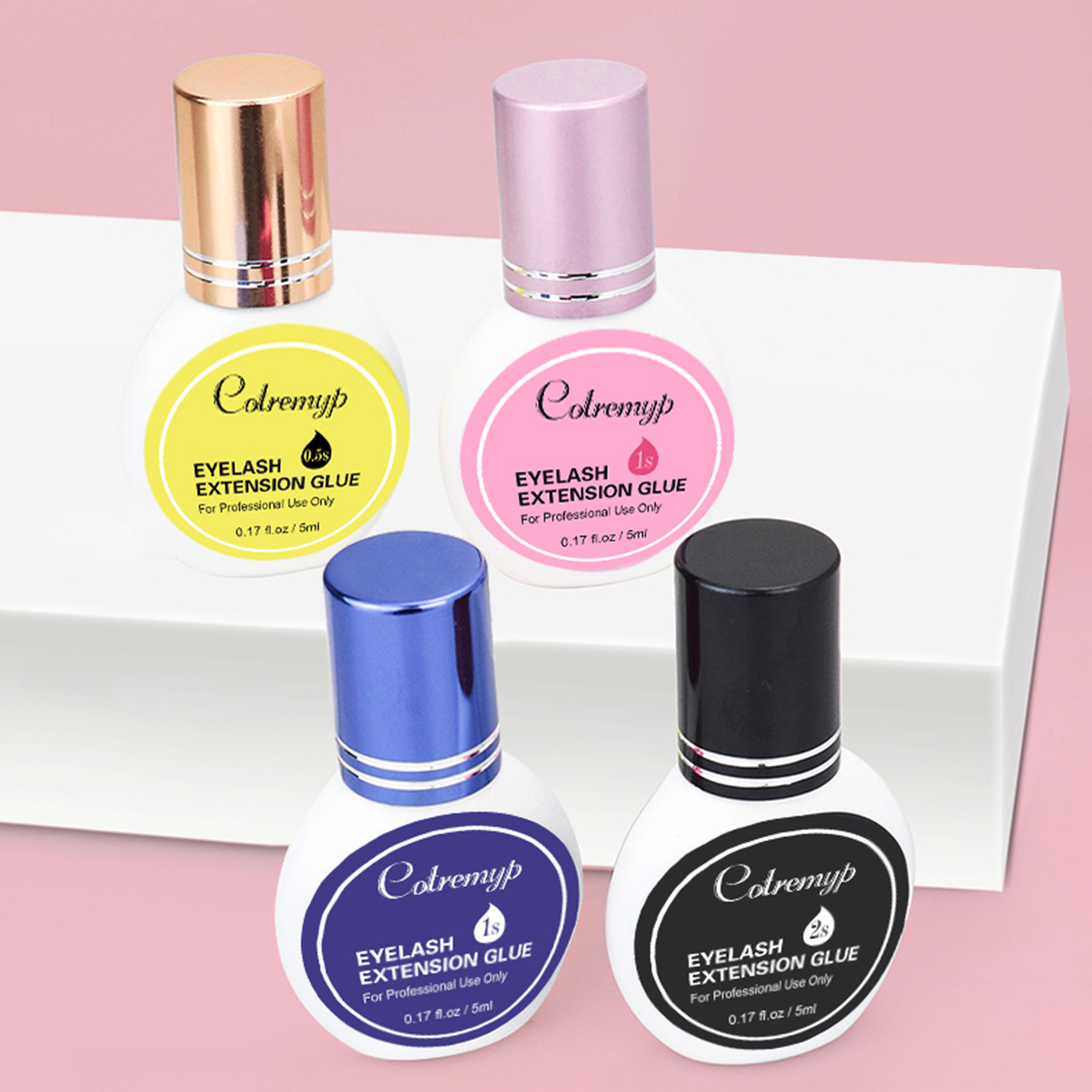 Eyelash Extension Is Safe - กาวต่อขนตา 5 มล. แห้งเร็ว ติดทนนาน ปลอดภัยสำหรับขนตาปลอม