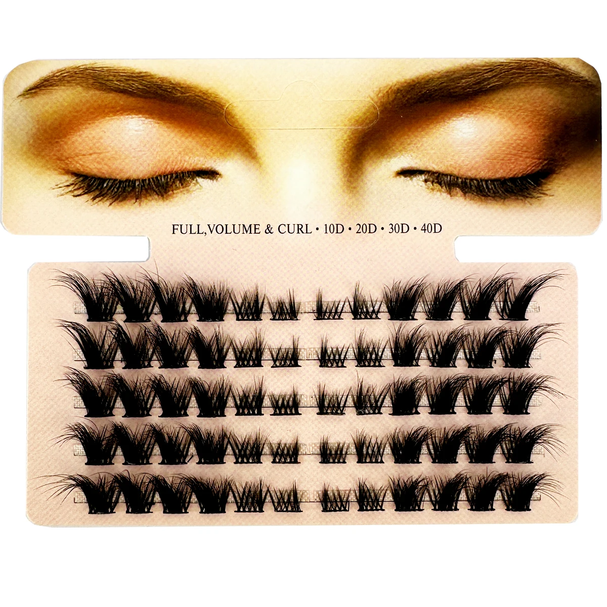 Eyelash Extension Single Lash - ขนตาปลอมแบบช่อเดี่ยว 3D Fluffy ผสมผสานขนตาธรรมชาติจากมิงค์และขนตาฟ็อกซ์ ให้ลุคตาสวยเป็นธรรมชาติ