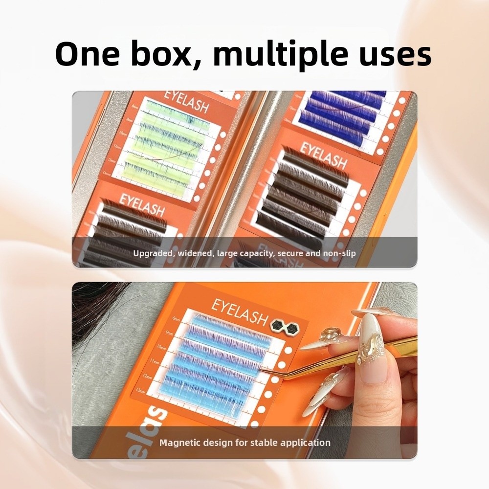 กล่องเก็บของแม่เหล็กแบบพกพาสำห - Lash Tray Organizer บทวิจารณ์และราคา