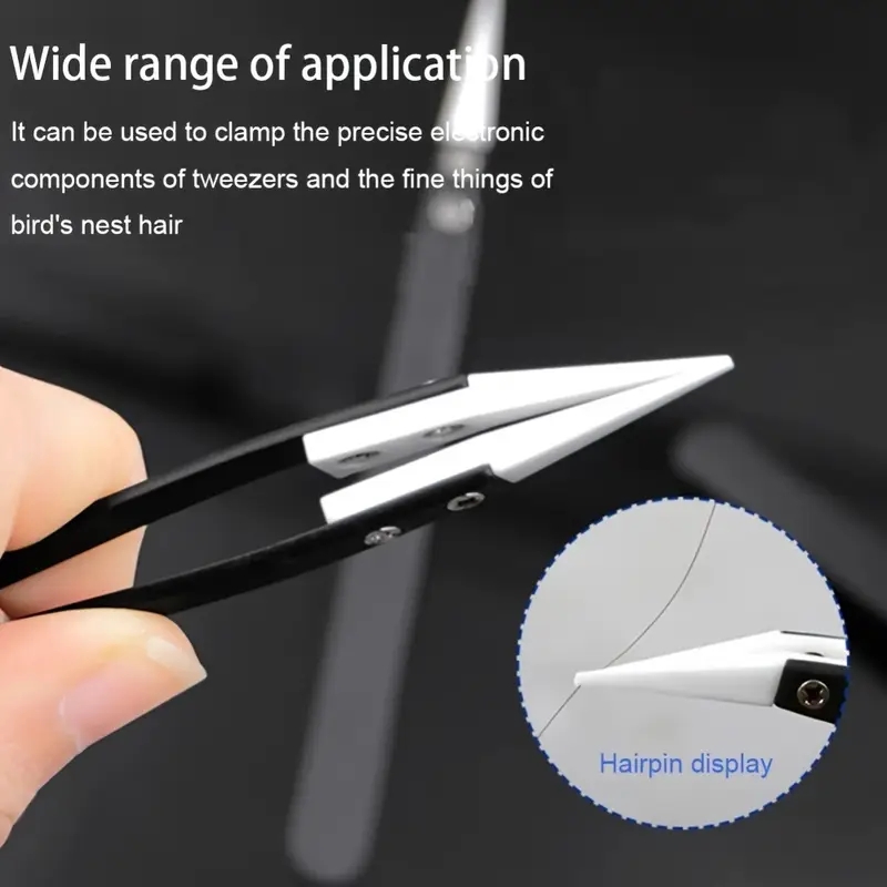 แหนบเซรามิกป้องกันไฟฟ้าสถิตย์, - Isolation Tweezer Curved บทวิจารณ์และราคา