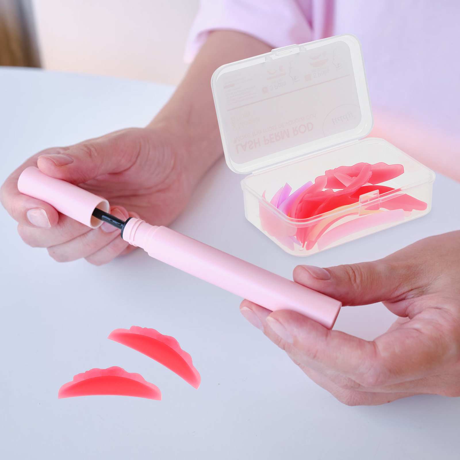 แผ่นซิลิโคนยกขนตาคุณภาพสูง 8 ค - Eyelash Extension Is Safe บทวิจารณ์และราคา