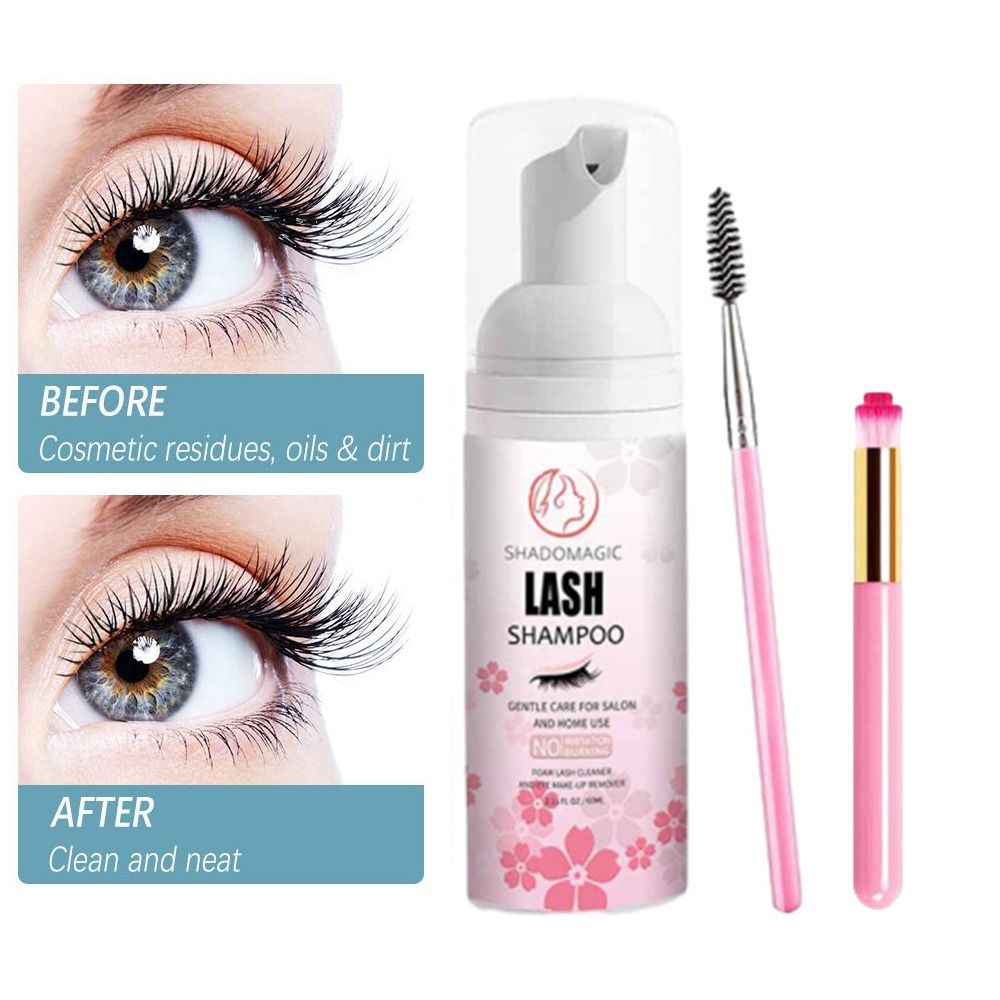 มูสทำความสะอาดขนตาสูตรอ่อนโยน  - Eyelash Extension Is Safe บทวิจารณ์และราคา