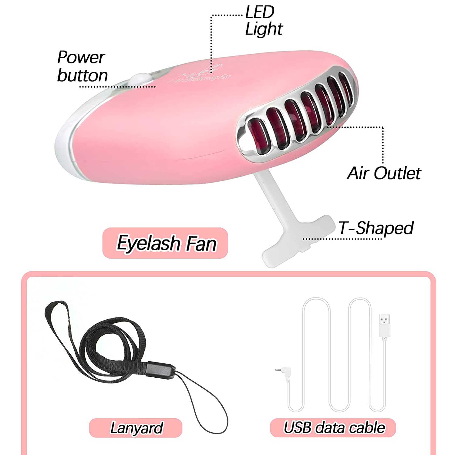 3 in 1 USB เครื่องปรับอากาศ La - Eyelash Extension Wash บทวิจารณ์และราคา