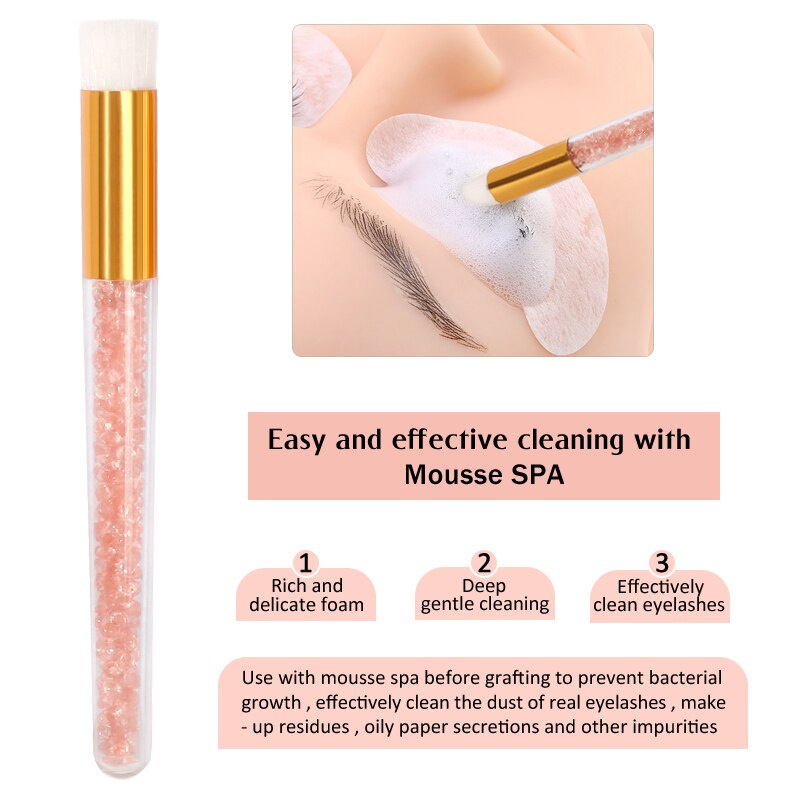 ชุดทำความสะอาดขนตาปลอม แชมพูขน - Eyelash Extension Wash Kit บทวิจารณ์และราคา