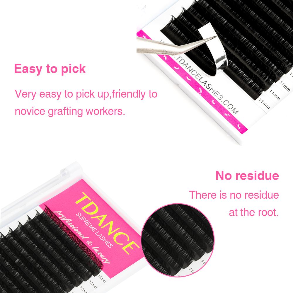 TDANCE Eyelash Extension 16 แถ - Eyelash Extension Korea Natural บทวิจารณ์และราคา