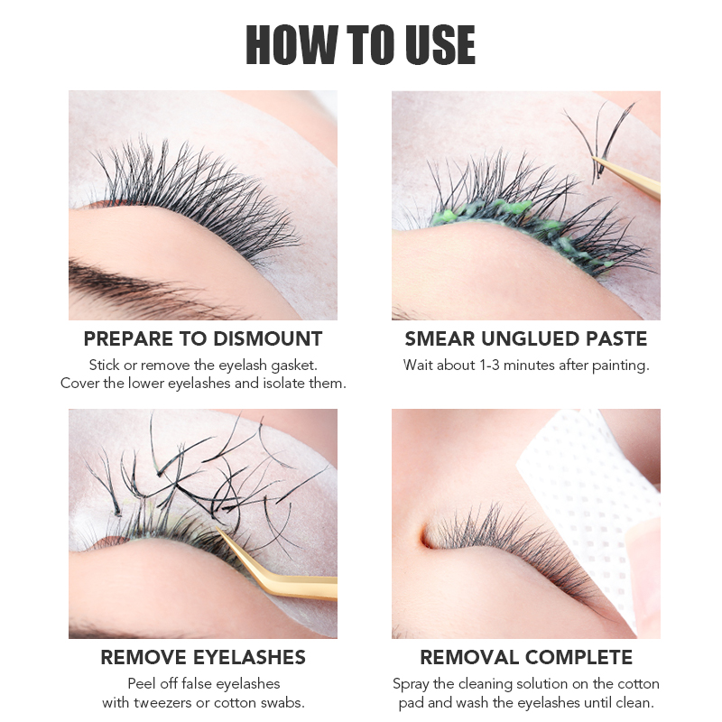 ครีมลอกกาวติดขนตาปลอม NATUHANA - Eyelash Extension Wash บทวิจารณ์และราคา