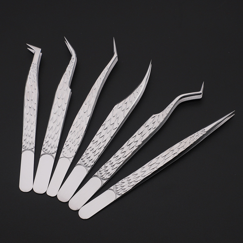 ชุดแหนบต่อขนตา 6 ชิ้น แบบโค้ง  - Isolation Tweezer Curved บทวิจารณ์และราคา