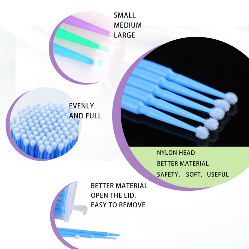 ไม้พันสำลีทำความสะอาดขนตาปลอม  - Micro Brush Applicator บทวิจารณ์และราคา
