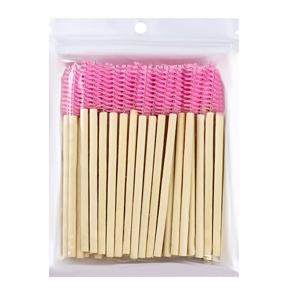 แปรงปัดมาสคาร่าด้ามไม้ไผ่ 50 ช - Micro Brush Applicator บทวิจารณ์และราคา
