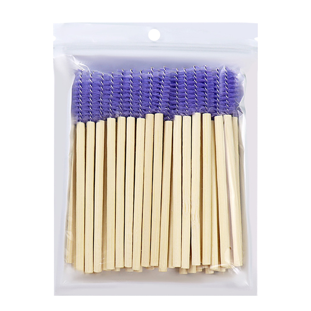 แปรงปัดมาสคาร่าด้ามไม้ไผ่ 50 ช - Micro Brush Applicator บทวิจารณ์และราคา