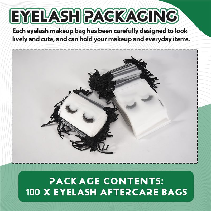 ถุงใส่ขนตาปลอม SHGO-100 ชิ้น ส - Eyelash Extension Aftercare บทวิจารณ์และราคา