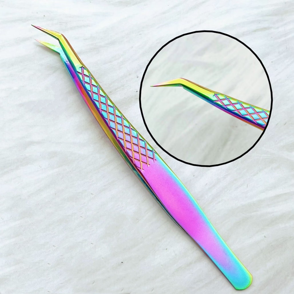 ชุดแหนบต่อขนตาแบบมืออาชีพ สแตน - Isolation Tweezer Curved บทวิจารณ์และราคา