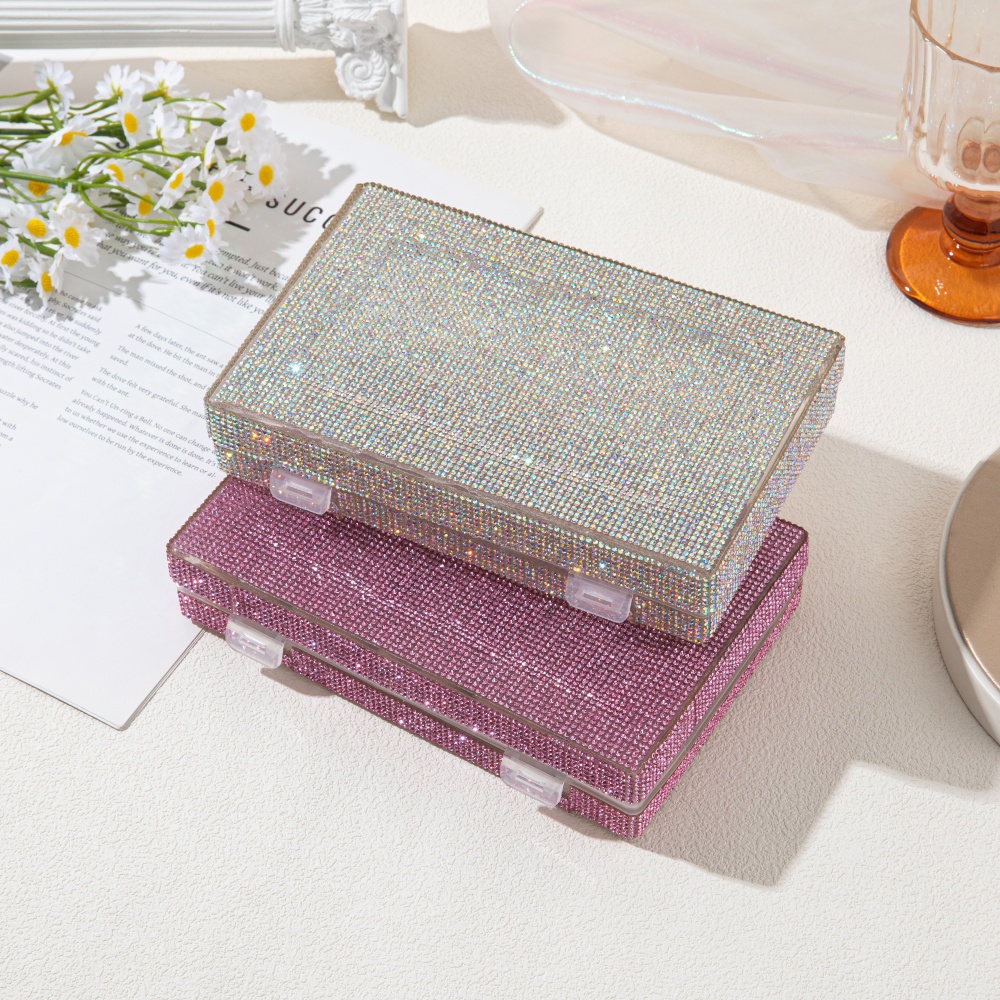 กล่องเก็บของหรูหราประดับเพชรระ - Lash Tray Organizer บทวิจารณ์และราคา