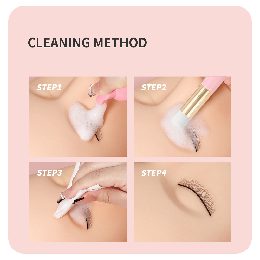 Eyelash EXTENSION แชมพูโฟมชุด  - Eyelash Extension Wash Kit บทวิจารณ์และราคา