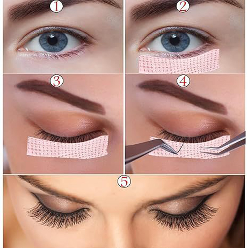 1 ม้วน Eyelash EXTENSION Lint  - Lash Mapping Sticker บทวิจารณ์และราคา