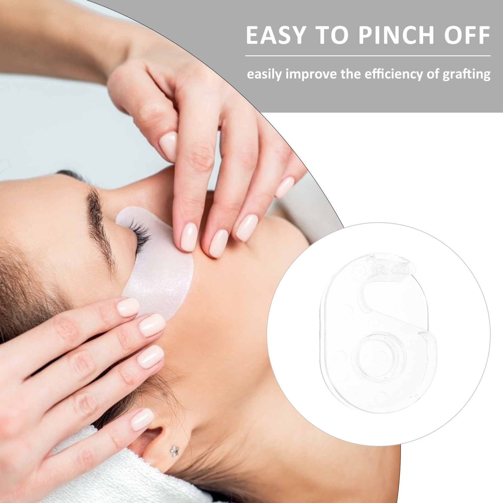 เครื่องตัดเทปต่อขนตา 3 ชิ้น ตั - Eyelash Extension Is Safe บทวิจารณ์และราคา