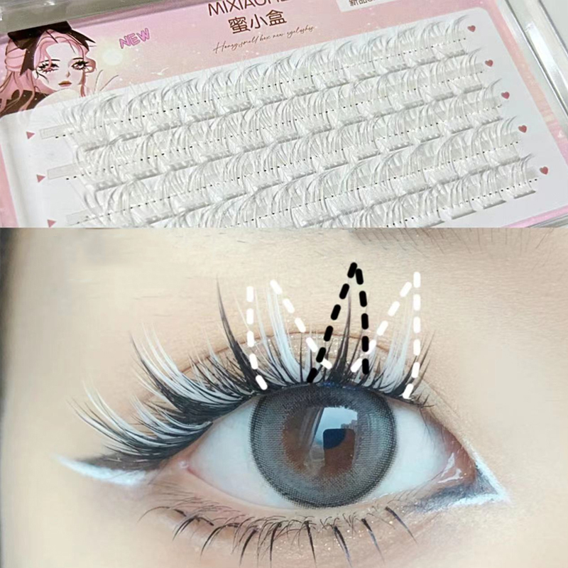 ขนตาปลอมสีน้ำผึ้งแบบกลุ่มเดี่ย - Eyelash Extension Single Lash บทวิจารณ์และราคา