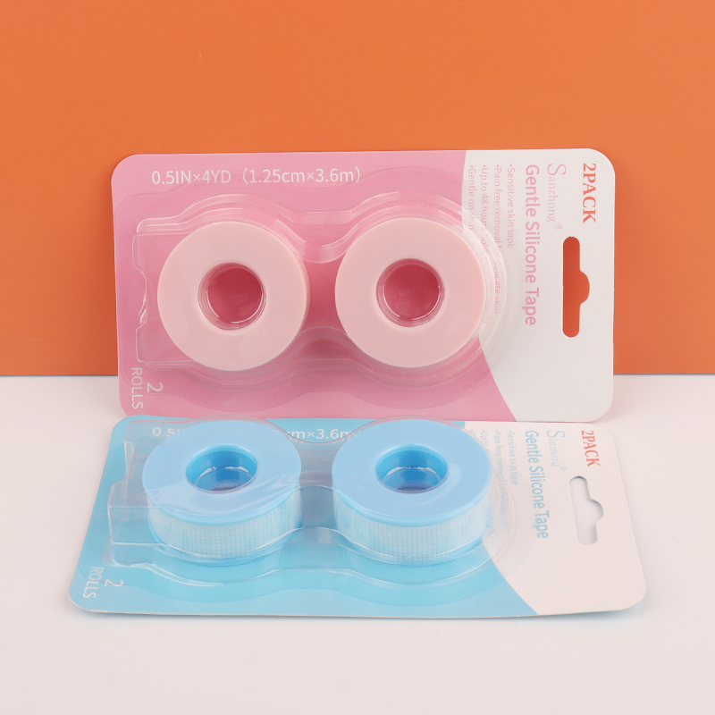 เทปติดขนตา 2 ม้วน สีชมพูและสีน - Tape Breathable Lash บทวิจารณ์และราคา