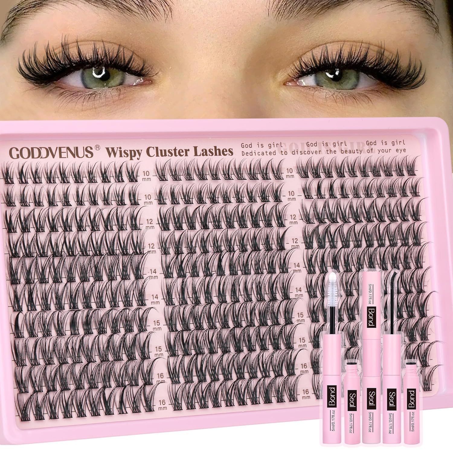 ชุดต่อขนตา DIY แบบธรรมชาติ ชุด - Eyelash Extension Single Lash บทวิจารณ์และราคา