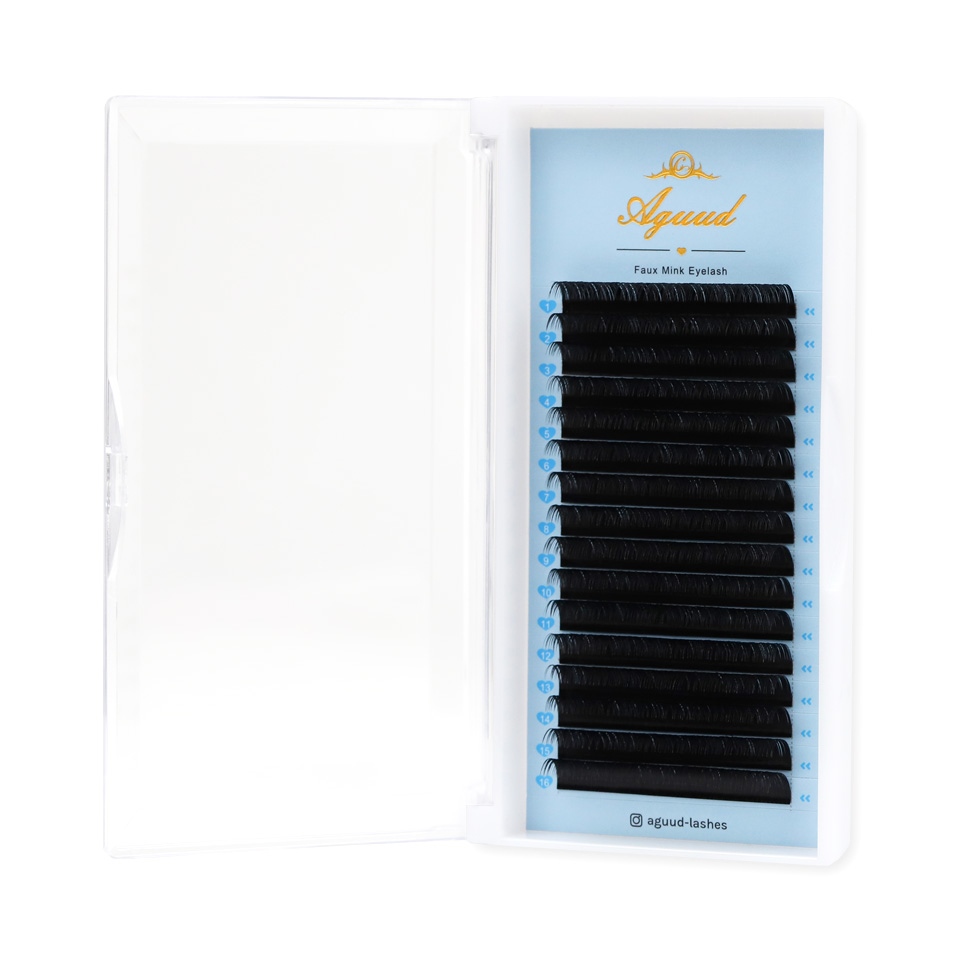 ขนตาปลอม AGUUD รุ่นรัสเซียนวอล - Eyelash Extension Korea Natural บทวิจารณ์และราคา