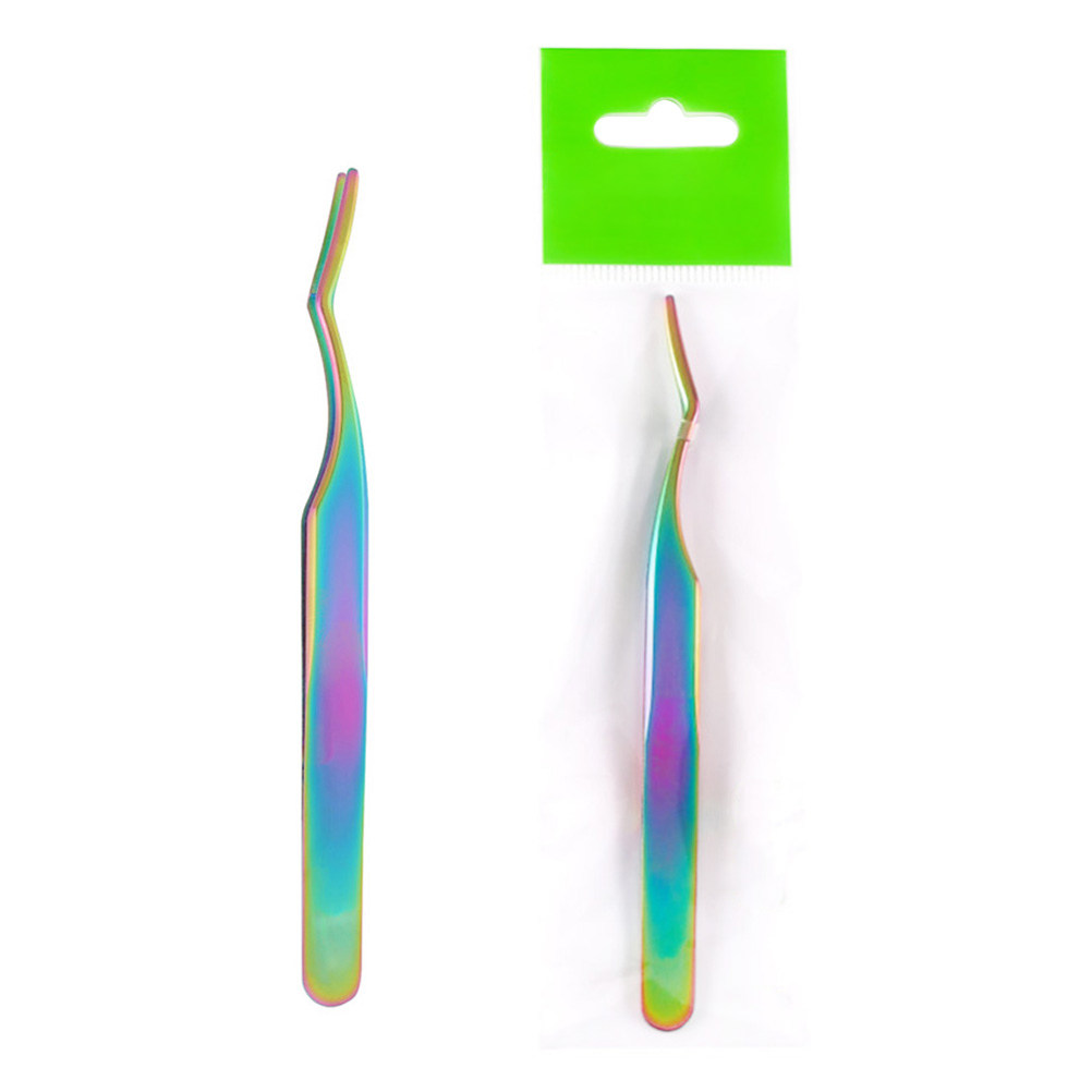 แหนบต่อขนตาแบบมืออาชีพ 2 ชิ้น  - Isolation Tweezer Curved บทวิจารณ์และราคา