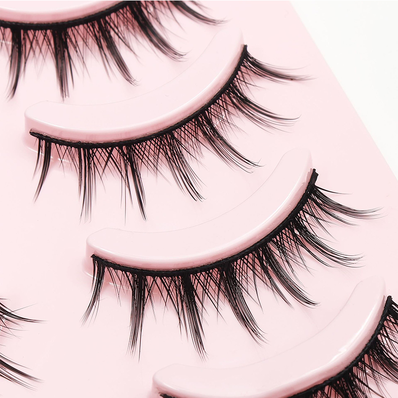 ขนตาปลอม 5 คู่ ขนตาปลอมแบบธรรม - Eyelash Extension In Chinese บทวิจารณ์และราคา