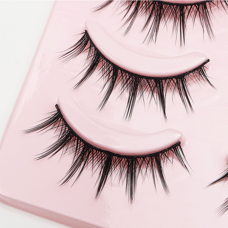 ขนตาปลอม 5 คู่ ขนตาปลอมแบบธรรม - Eyelash Extension In Chinese บทวิจารณ์และราคา