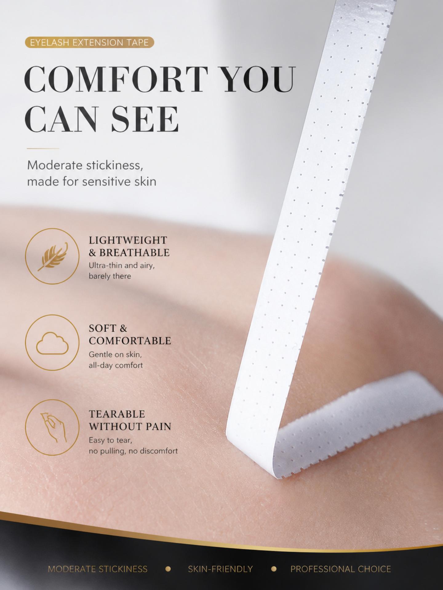 เทปติดขนตา 10 ม้วน ขนาด 0.16 น - Tape Breathable Lash บทวิจารณ์และราคา