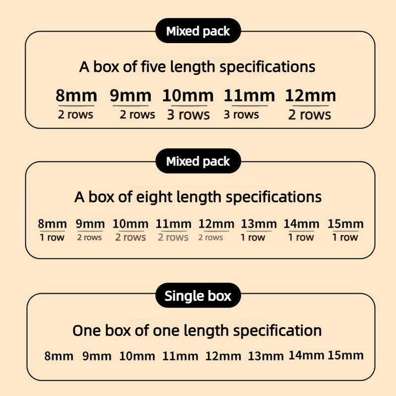 ขนตาปลอมแบบเส้นต่อเส้น 0.07 มม - Eyelash Extension In Chinese บทวิจารณ์และราคา