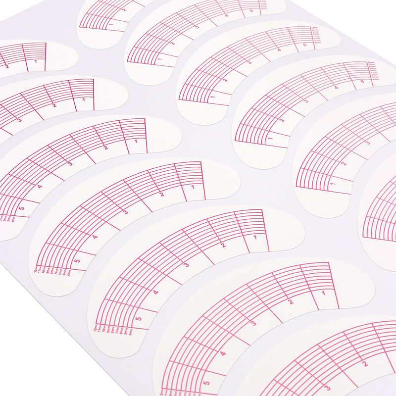 สติกเกอร์ทำแผนที่ขนตา70คู่อุปก - Lash Mapping Sticker บทวิจารณ์และราคา