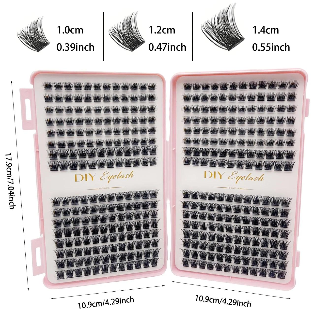 ขนตาปลอมแบบแยกช่อ 384 ชิ้น สำห - Eyelash Extension Home Service บทวิจารณ์และราคา
