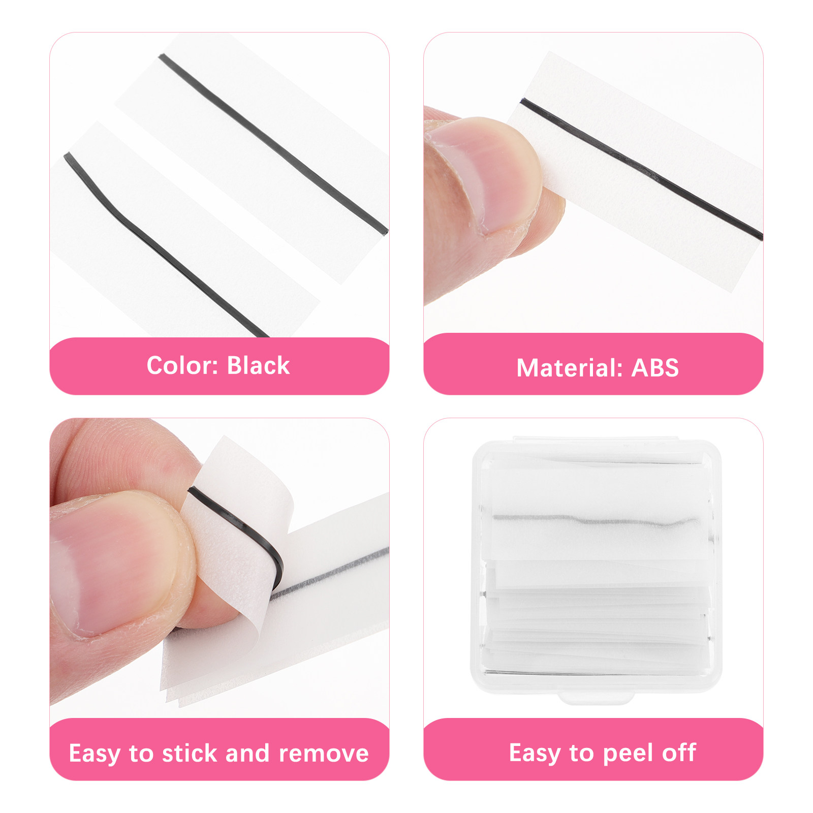 แผ่นแปะขนตาแบบมีกาวในตัว น้ำหน - Eyelash Extension Is Safe บทวิจารณ์และราคา