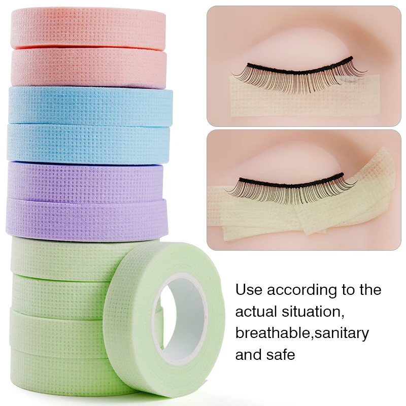 เทปติดขนตา 2-10 ม้วน เทปผ้าไม่ - Tape Breathable Lash บทวิจารณ์และราคา