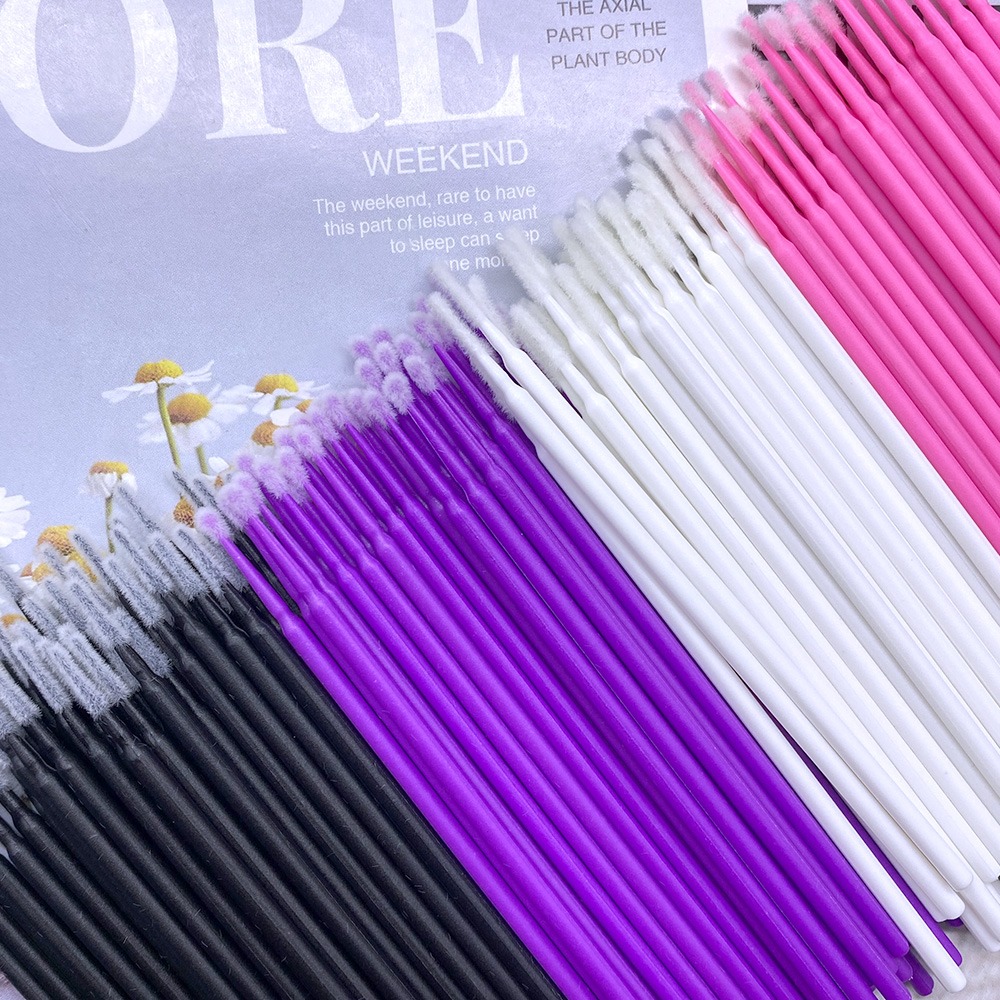 1000 ชิ้น/ล็อต Eyelash EXTENSI - Micro Brush Applicator บทวิจารณ์และราคา